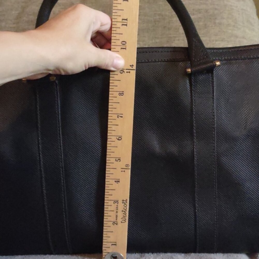 Vintage Bottega Veneta Weekend Bag large tote Travel Bag Black Leather